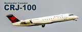 Delta Connection CRJ-100ER Fridge Magnet (PMT1529)