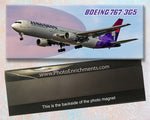 Hawaiian Airlines Boeing 767-3G5 Fridge Magnet (PMT1533)