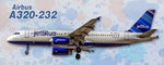 JetBlue Airways Airbus A320 Fridge Magnet (PMT1535)