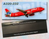 JetBlue Airways Airbus A320-232 FDNY Colors Fridge Magnet (PMT1551)