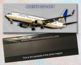 United Airlines 2011 Colors Boeing 737-924 Fridge Magnet (PMT1553)