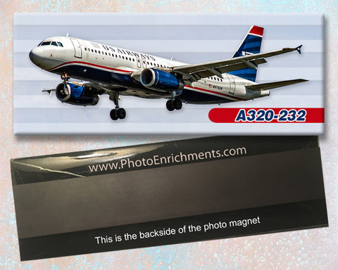 USAirways Airlines Airbus A320 Fridge Magnet (PMT1559)