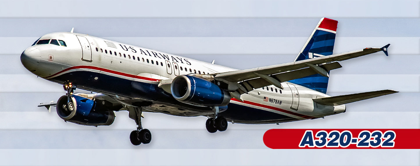 USAirways Airlines Airbus A320 Fridge Magnet (PMT1559)