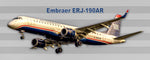 USAirways Airlines Embraer ERJ-190AR Fridge Magnet (PMT1562)