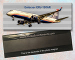USAirways Airlines Embraer ERJ-190AR Fridge Magnet (PMT1562)