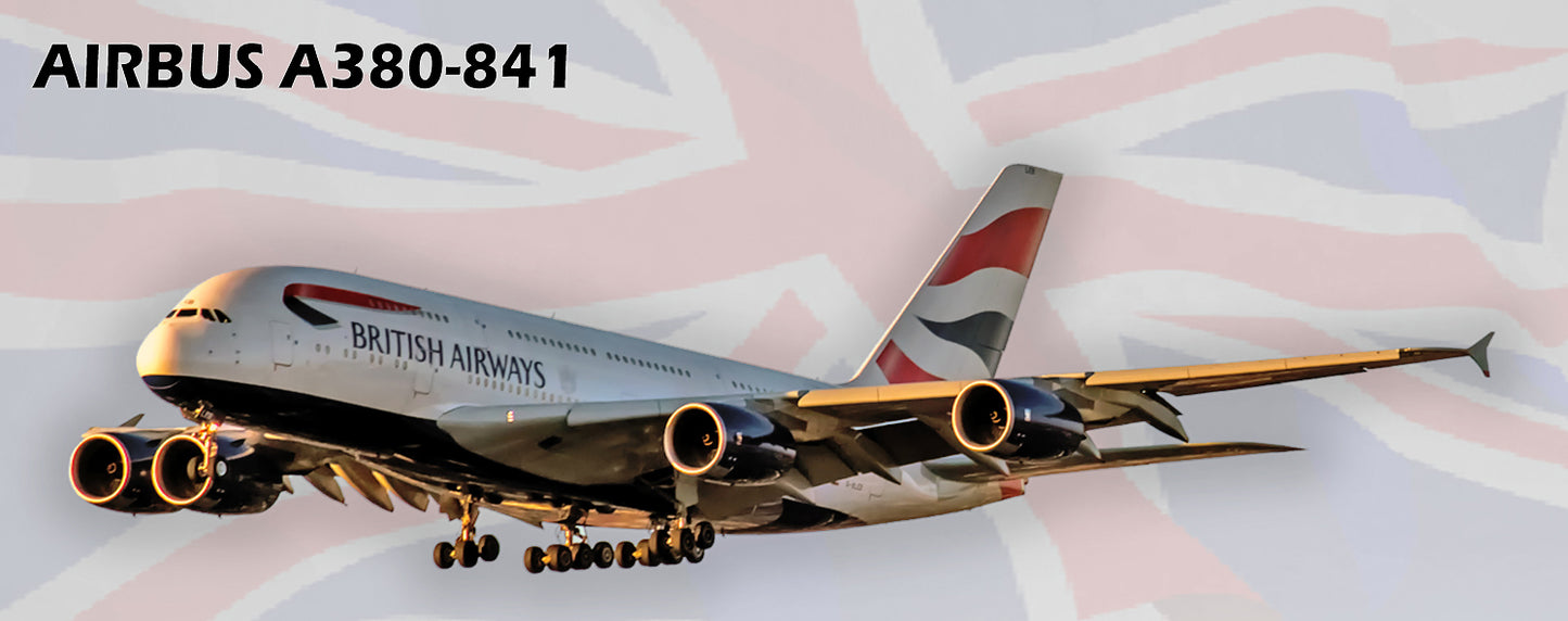 British Airways Airbus A380 Fridge Magnet (PMT1580)