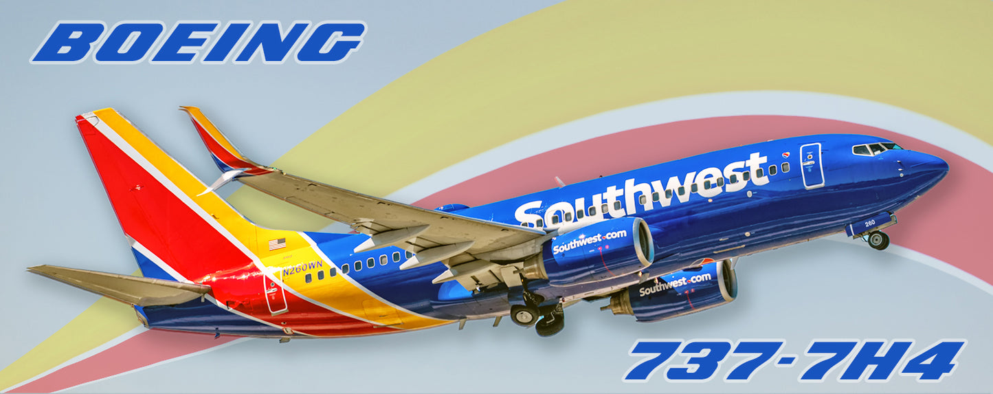 Southwest Airlines 2014 Colors Fridge Magnet (PMT1595)