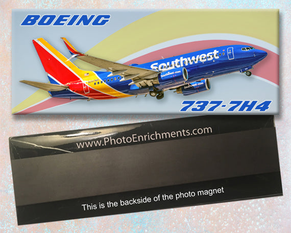 Southwest Airlines 2014 Colors Fridge Magnet (PMT1595)