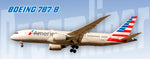 American Airlines Boeing 787-8 Dreamliner Fridge Magnet (PMT1639)