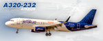 JetBlue Airways Airbus A320-232 Fly-Fi Binary Colors Fridge Magnet (PMT1654)