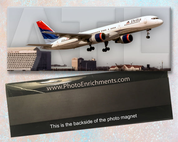 Delta Air Lines Boeing 757-232 Fridge Magnet (PMT1655)