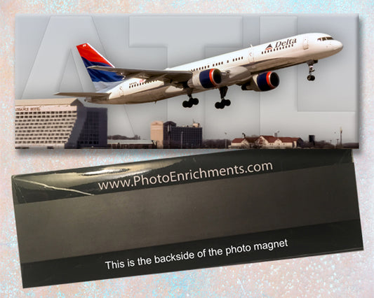 Delta Air Lines Boeing 757-232 Fridge Magnet (PMT1655)