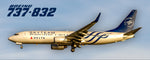 Delta Air Lines Skyteam Logo Boeing 737-832 Fridge Magnet (PMT1656)