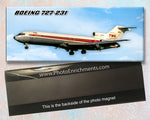 TWA Airlines 1962 Colors Boeing 727-231 Fridge Magnet (PMT1676)