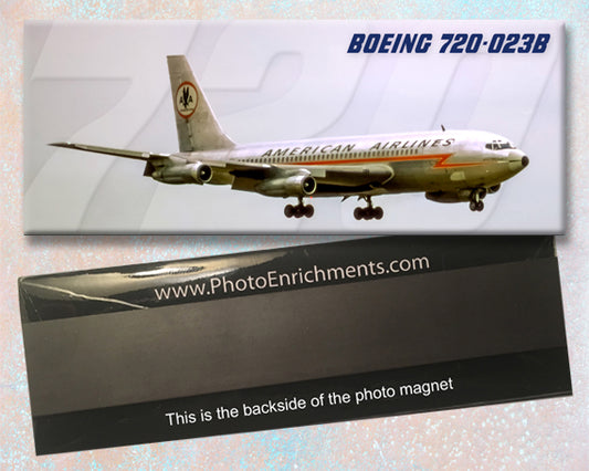 American Airlines Boeing 720-023B AstroJet Fridge Magnet (PMT1706)