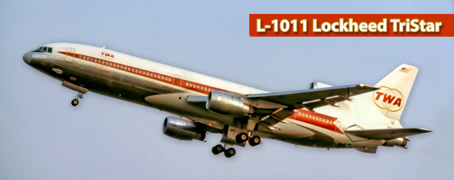 TWA Airlines 1962 Colors Lockheed L-1011 Fridge Magnet (PMT1719)