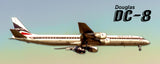 Delta Air Lines Douglas DC-8 Fridge Magnet (PMT1756)