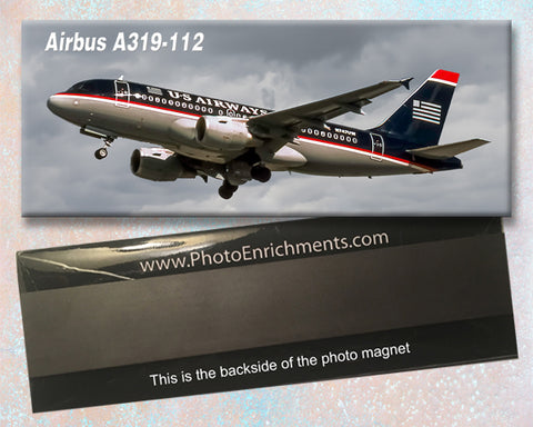 USAirways Airlines Airbus A319-112 Fridge Magnet (PMT1761)