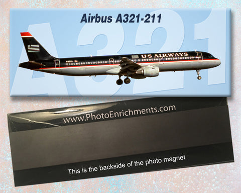 USAirways Airlines Airbus A321-211 Fridge Magnet (PMT1762)