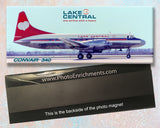 Lake Central Airlines Convair 340 Fridge Magnet (PMT1764)