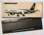 UPS Boeing 757-24APF Fridge Magnet (PMT1768)