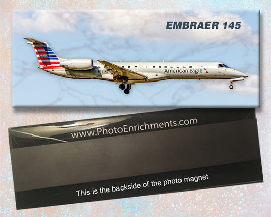 American Eagle Envoy Embraer 145 Fridge Magnet (PMT1771)