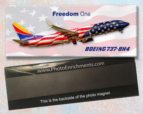 Southwest Airlines Boeing 737-8H4 Fridge Magnet (PMT1789)