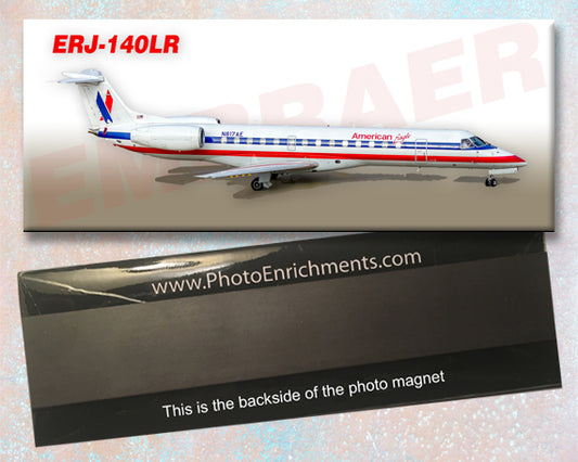 American Eagle Embraer ERJ-140LR Fridge Magnet (PMT1791)