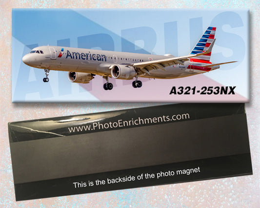 American Airlines Airbus A321-253NX Fridge Magnet (PMT1798)
