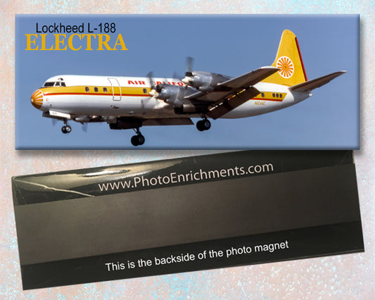 Air California Lockheed L-188 Electra Fridge Magnet (PMT1819)