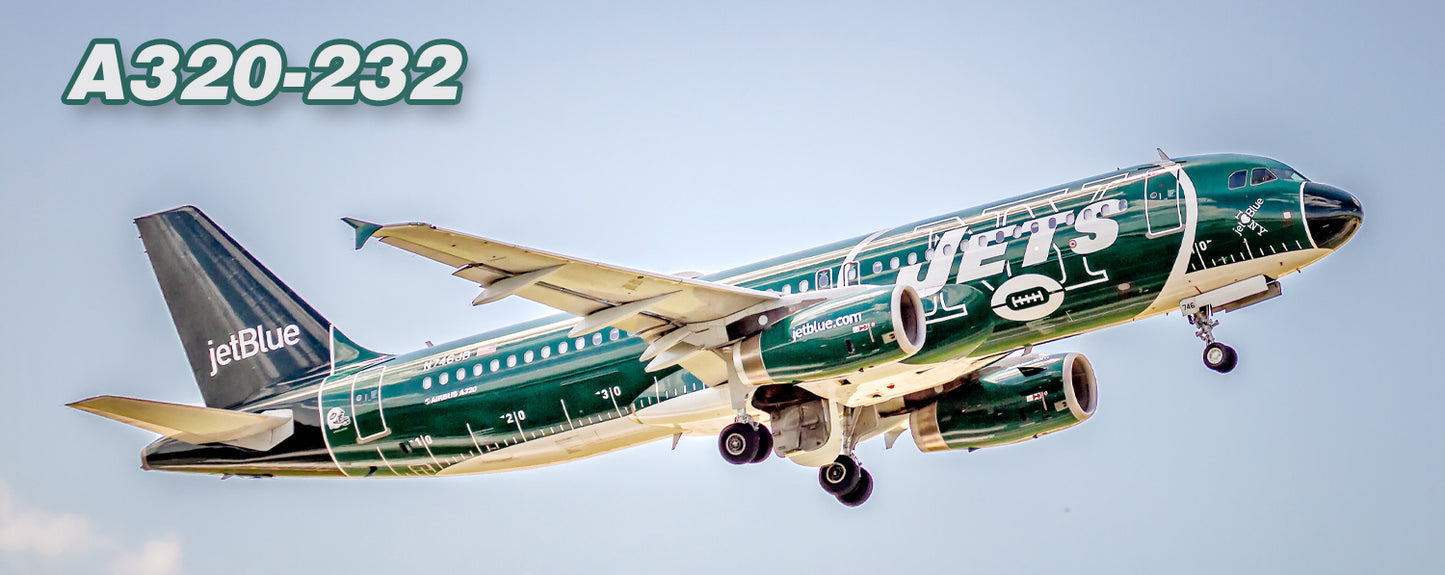 JetBlue Blue Jets Colors Airbus A320 Fridge Magnet (PMT1827)