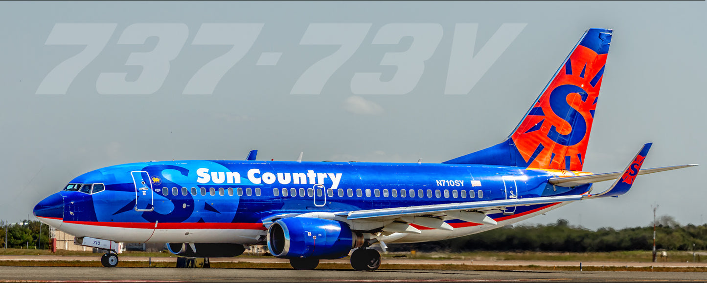 Sun Country Airlines Boeing 737-73V(WL) Fridge Magnet (PMT1839)