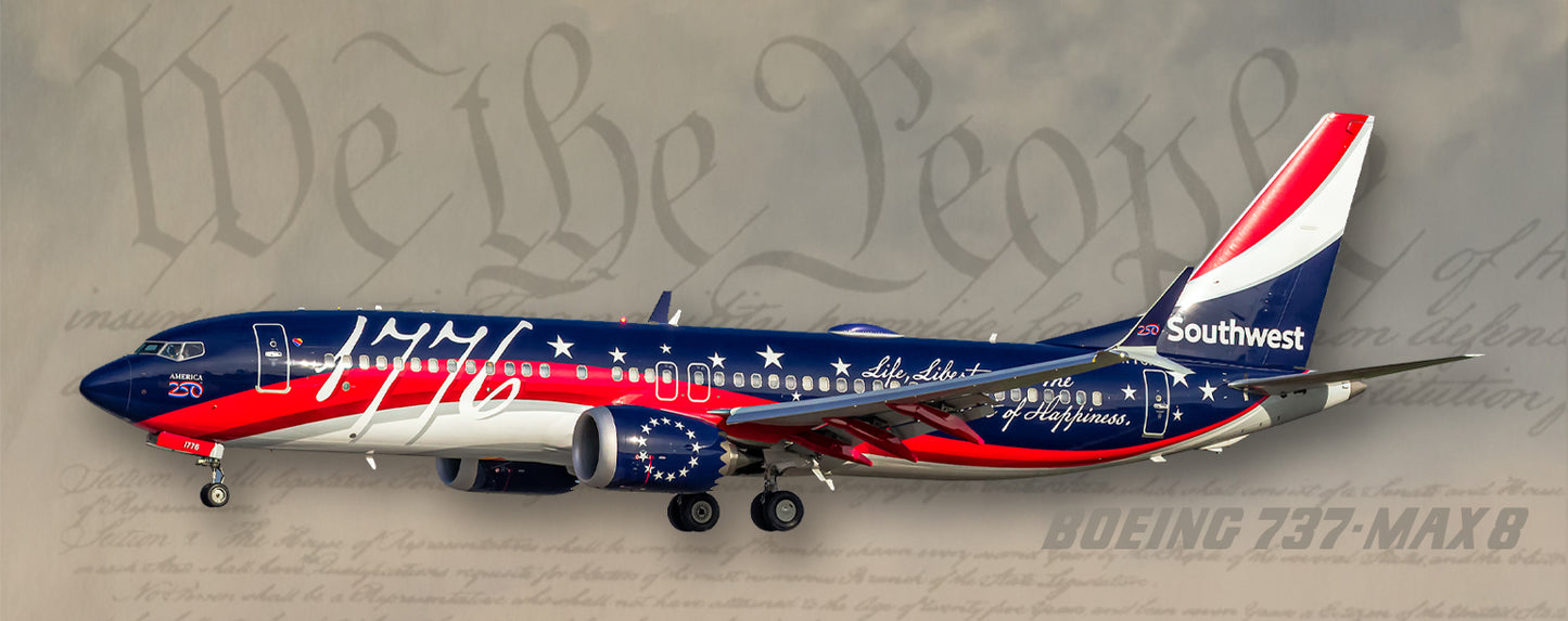 Southwest Airlines Independence One Colors Fridge Magnet (PMT1842)