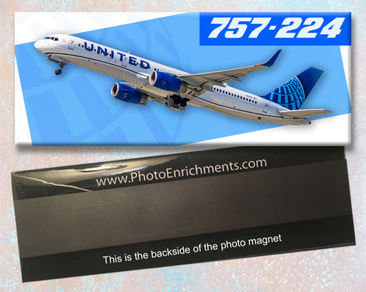 United Airlines Boeing 757-224 Fridge Magnet (PMT1847