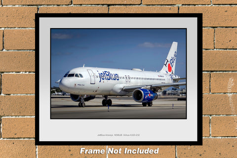 JetBlue Airways N586JB Airbus A320-232 Color Photograph (T244LGJM11X14)