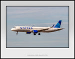 United Airlines Airbus A321-271NX 11" x 14" Color Photograph (TA060LAJM11X14)