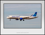 United Airlines Airbus A321-271NX 11" x 14" Color Photograph (TA060LAJM11X14)