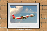 American Airlines Boeing 737-823 TWA Heritage Color Photograph (UU123RAJM11X14)