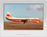 PSA Airlines L-188 Electra-A Color Photograph (Z007RGJA11X14)