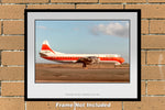 PSA Airlines L-188 Electra-A Color Photograph (Z007RGJA11X14)