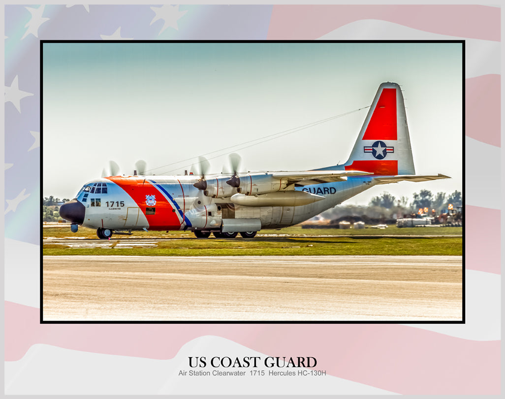 11"x14" military aircraft color photograph