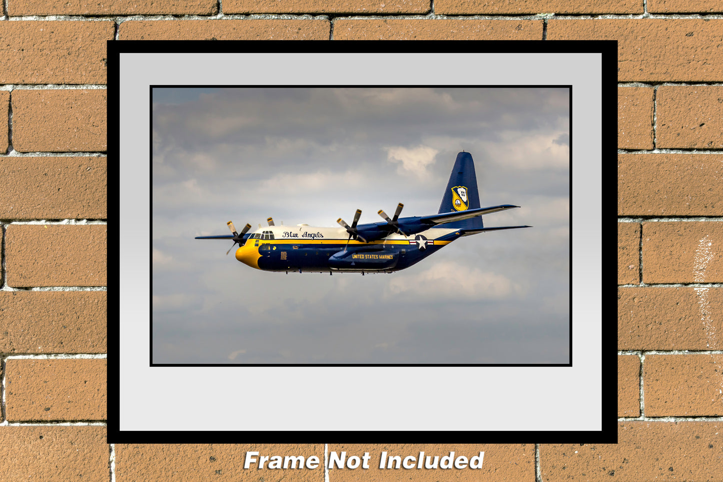 Blue Angel Fat Albert Hercules Color Military Photograph (ZA005LAJM11X14)