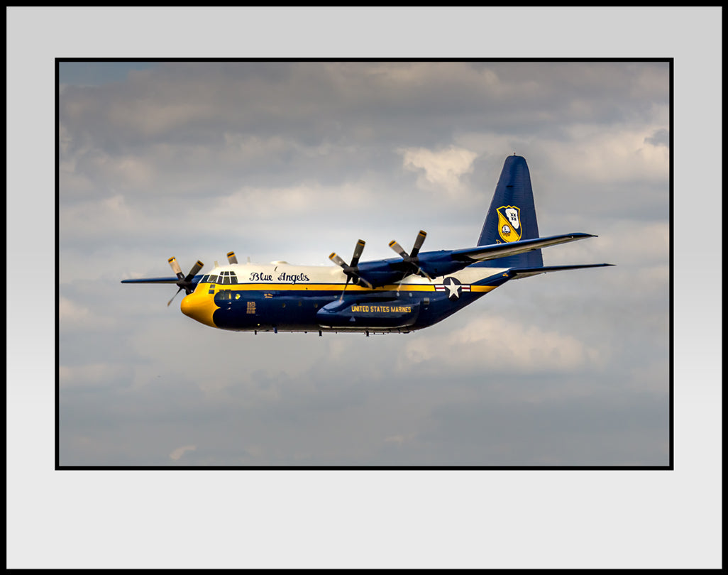 Blue Angel Fat Albert Hercules Color Military Photograph (ZA005LAJM11X14)