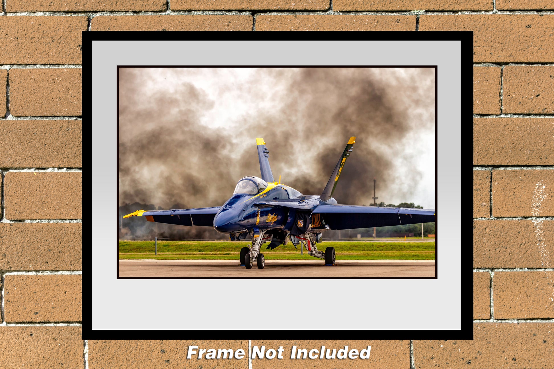 US navy blue angel 11"x14" color military photograph