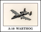 US Air Force A-10 Warthog Color Photograph (ZG001LGJM11X14)