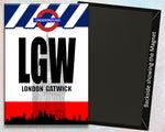 LGW London Airport Code Fridge Magnet (ACM1004)