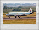United Airlines Vickers 745D Color Photograph (AE002LGSP11X14)