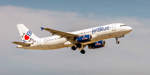 JetBlue Airlines Airbus A320 "I Love NY" Color Photograph (APPM10007)