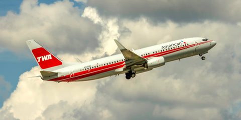 American Airlines Boeing 737 TWA Heritage Color Photograph (APPM10010)