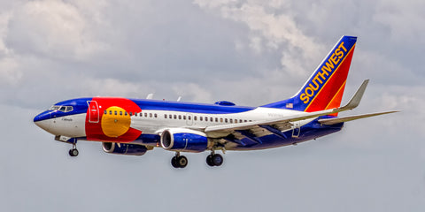 Southwest Airlines Colorado One Boeing 737-7H4 Color Photograph (APPM10016)